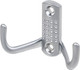 Миниатюра изображения товара Крючок для одежды AKS WP12 Gridli (хром матовый)