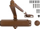 Миниатюра изображения товара Доводчик с рычагом Аллюр Comfort ДД 188/3-5 A-C RAL8024 (коричневый)