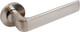 Миниатюра изображения товара Ручка дверная Аллюр Арт Эрика SN 9280 (матовый никель)
