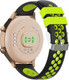 Миниатюра изображения товара Ремешок для умных часов Rumi N-style 22мм (черный/салатовый)