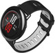 Миниатюра изображения товара Ремешок для умных часов Rumi Pace 22мм (черный/серый)