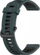 Миниатюра изображения товара Ремешок для умных часов Rumi Runner 20мм (зеленый/черный)
