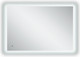Миниатюра изображения товара Зеркало Континент Meridian White Led 80х60 (с бесконтактным сенсором)