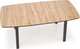 Миниатюра изображения товара Обеденный стол Halmar Barril 130-170x80 (дуб артизан/черный)