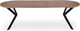 Миниатюра изображения товара Обеденный стол Halmar Peroni 100-250x100 (орех/черный)