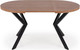 Миниатюра изображения товара Обеденный стол Halmar Peroni 100-250x100 (орех/черный)