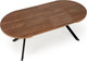Миниатюра изображения товара Обеденный стол Halmar Peroni 100-250x100 (орех/черный)
