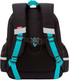 Миниатюра изображения товара Школьный рюкзак Grizzly RAz-587-9 (черный/бирюзовый)