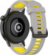 Миниатюра изображения товара Ремешок для умных часов Rumi Runner 22мм (серый/желтый)