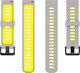Миниатюра изображения товара Ремешок для умных часов Rumi Runner 22мм (серый/желтый)