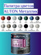 Миниатюра изображения товара Эмаль автомобильная AUTON Металлик ATN-P07971-085 (850мл, 640 серебристый)