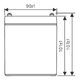 Миниатюра изображения товара Аккумуляторная батарея WBR HR 1221W F2 12V/5Ah