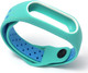 Миниатюра изображения товара Ремешок для фитнес-трекера Rumi Sport N-style для Xiaomi Mi Band 2 (бирюзовый)