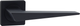 Миниатюра изображения товара Ручка дверная Vantage V43BL-2 (черный)