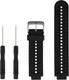 Миниатюра изображения товара Ремешок для умных часов Rumi Силиконовый для Garmin Forerunner 220/230/235/620/630/735 (черный)