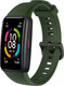 Миниатюра изображения товара Ремешок для фитнес-трекера Rumi Для Honor Band 6/Band 7/Huawei Band 6 (темно-зеленый)