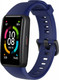 Миниатюра изображения товара Ремешок для фитнес-трекера Rumi Для Honor Band 6/Band 7/Huawei Band 6 (темно-синий)
