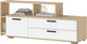 Миниатюра изображения товара Тумба Стендмебель Санса ТВ-01 под тв (белый/дуб сонома)
