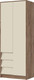 Миниатюра изображения товара Шкаф Стендмебель Рейн ШК 01 2-х створчатый (кашемир/дуб крафт табачный)