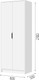 Миниатюра изображения товара Шкаф Стендмебель Руна ШК 02 2-х створчатый (белый)