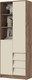 Миниатюра изображения товара Шкаф Стендмебель Рейн СТЛ 01 (кашемир/дуб крафт табачный)