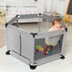 Миниатюра изображения товара Игровой манеж Solmax&Kids ZV97981 (серый)