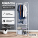 Миниатюра изображения товара Вешалка для одежды Solmax&Home Альфа / IS99912 (белый)