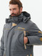 Миниатюра изображения товара Костюм для охоты и рыбалки Huntsman Elbrus -35°C (р.48-50/170-176, серый/банан)