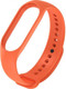 Миниатюра изображения товара Ремешок для фитнес-трекера Rumi Силиконовый для Xiaomi Mi Smart Band 7 (оранжевый)