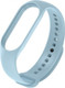 Миниатюра изображения товара Ремешок для фитнес-трекера Rumi Силиконовый для Xiaomi Mi Smart Band 7 (светло-синий)