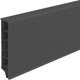 Миниатюра изображения товара Плинтус Ideal Дюра прямоугольный 80мм 093 (2.2м, графит)