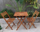 Миниатюра изображения товара Комплект складной мебели National Tree Company из акации TP2043.0.1 (3 предмета)