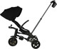 Миниатюра изображения товара Трехколесный велосипед с ручкой QPlay Sprinter / S700-16 (черный/графитовый)