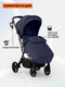 Миниатюра изображения товара Детская прогулочная коляска Sweet Baby SBL Aura Plus Basic (темно-синий)