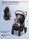 Миниатюра изображения товара Детская прогулочная коляска Sweet Baby Contente Plus Basic (бежевый)