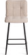 Миниатюра изображения товара Стул барный Tetchair Bari полубарный (велюр/бежевый)