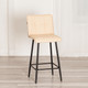 Миниатюра изображения товара Стул барный Tetchair Bari полубарный (экокожа/бежевый)