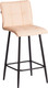 Миниатюра изображения товара Стул барный Tetchair Bari полубарный (экокожа/бежевый)