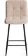 Миниатюра изображения товара Стул барный Tetchair Medeo полубарный (велюр/бежевый)