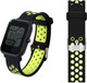 Миниатюра изображения товара Ремешок для умных часов Rumi N-style 20мм (черный/зеленый)
