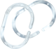 Миниатюра изображения товара Кольца для шторки Comfort Alumin Group 009694 (12шт, прозрачный)