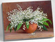 Миниатюра изображения товара Картина по номерам Молли Бузин. Букет из ландышей в горшочке 40x50 / HR0737