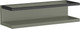 Миниатюра изображения товара Полка для ванной Lauter Lea с рейлингом (серо-зеленый полуматовый)