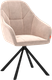Миниатюра изображения товара Стул Памир Босс F06 поворотный (светло-бежевый/черная опора)