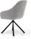 Миниатюра изображения товара Стул Памир Босс F80 поворотный (серый минт/черная опора)