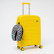 Миниатюра изображения товара Чемодан на колесах Valigetti 344-4042/2-24YLW (желтый)