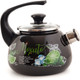 Миниатюра изображения товара Чайник со свистком КМЗ 43615-103/4.02-У4ЧР СД (черный)