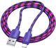 Миниатюра изображения товара Кабель Hoco X116 Lightning (1м, фиолетовый)