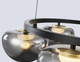 Миниатюра изображения товара Люстра Ambrella LH12003/6 BK/GD/SM (черный/золото/дымчатый)