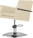 Миниатюра изображения товара Кресло парикмахерское Элеганс МД-77А (светло-бежевый, съемная подушка сиденья)